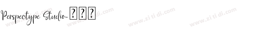Perspectype Studio字体转换